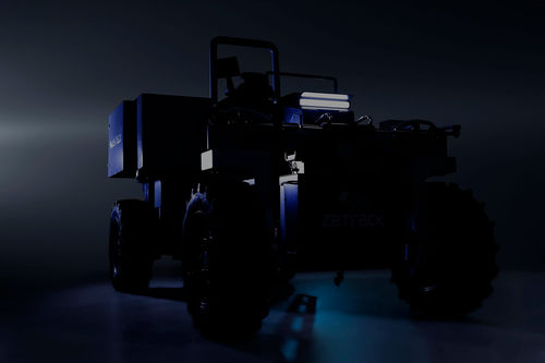 Intelligent tractor - ZETRACK eFarming - electric