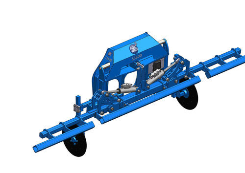Tractor-mounted row crop cultivator - METIS 500 - AGRIVAUX - folding / disc / with camera