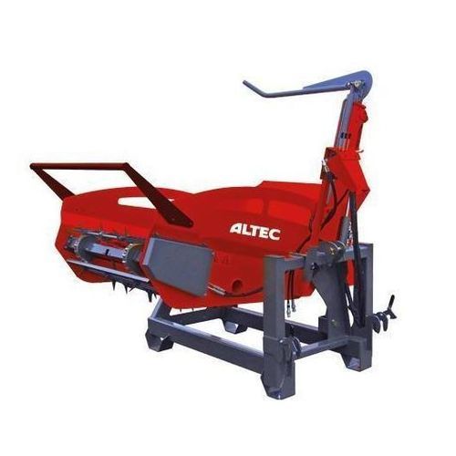 Mounted bale unroller - DR 180 I - Altec - feeding / with chain / round