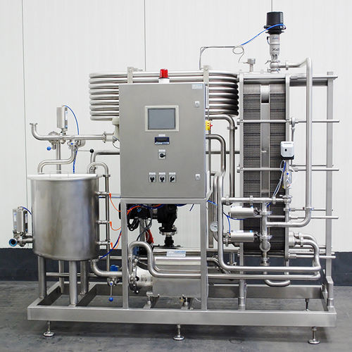 Milk pasteurizer - Rietdairy - for liquids / with heater