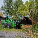 mounted wood chipper
