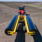 compacting land roller