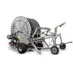 turbine-drive manure hose reel