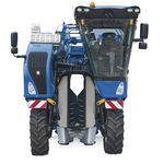 self-propelled grape harvesting machine