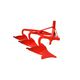 mouldboard plow / mounted / 3-shank / reversible