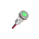 LED control light / green / fixed / with cable