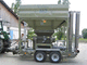 grain mill / roller / with screw conveyor / trailed