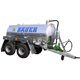 single-axle slurry tanker / tandem axle / vacuum / pressure