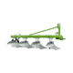 mouldboard plough / mounted / 4-shank / 3-shank
