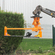 hydraulic hedge trimmer / mounted