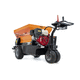 walk-behind fertilizer spreader / solid / wide / centrifugal