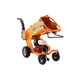 wheeled wood shredder / with combustion engine