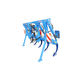 mounted field cultivator / with hydraulic adjustment / soil loosening / chisel