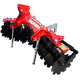 mounted disc harrow / 1-section / 3-point hitch