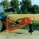 vertical stump grinder / tractor-mounted / PTO-driven / with drill