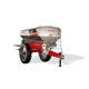 trailed fertilizer spreader / solid / organic