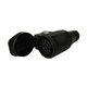 socket connector / 13-pole / 12 V / plastic
