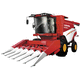 axial-flow combine harvester / wheat / rice / corn