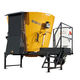 vertical feed mixer / stationary / single-auger