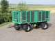 dump trailer / tipping / 2-axle / agricultural