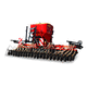 pneumatic precision seed drill / disc / 3-point hitch / tractor-mounted