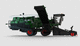 tomato harvester machine / self-propelled / 2-row / with belt conveyor