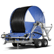 irrigation hose reel / turbine-drive / towed