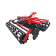 mounted disc cultivator / 2-section / 3-point hitch / with roller