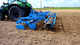 trailed disc harrow / 1-section / with hydraulic adjustment