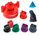 plastic nozzle / flat spray / anti-drift