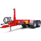 hook lift trailer / tandem axle / agricultural / 20 ton