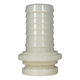 straight irrigation fitting / plastic / round