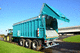 dump trailer / tipping / mounted / 3-axle