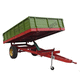 dump trailer / single-axle / agricultural / 3 ton