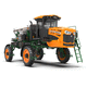 self-propelled fertilizer spreader / solid / wide / pneumatic