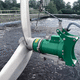horizontal agitator / submersible / stainless steel / electrically-powered