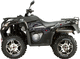 4x4 quad bike / gasoline engine / utility