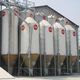 grain silo / for animal feed / fiberglass / round