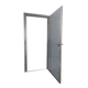 door for livestock buildings / steel / PVC