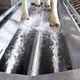 footbath for livestock buildings / stainless steel