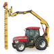 orchard topping machine / tractor-mounted / sickle bar / 1-row