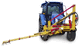 orchard hedger / tractor-mounted / skirter / 1-row
