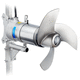 horizontal agitator / electrically-powered