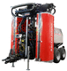 trailed sprayer / for viticulture / hydraulic / folding arms
