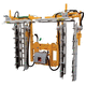 vineyard topping machine / tractor-mounted / rotary-knife / 2-row