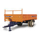 dump trailer / tipping / single-axle / agricultural