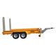 flatbed trailer / 2-axle / agricultural / 0 t...10 t