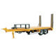 flatbed trailer / 2-axle / agricultural / 0 t...10 t