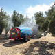 towed agricultural atomizer / for viticulture / for orchards