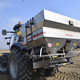 mounted fertilizer spreader / granular / centrifugal / plot